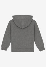 Dolce & Gabbana Kids Boys Zip-Up Hoodie L4JW2V G7I2P S8291 Gray