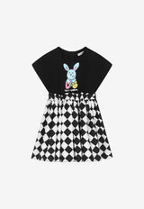 Dolce & Gabbana Kids Girls Gianpiero D’Alessandro print Dress Multicolor L5JD5K G7F9R S9000