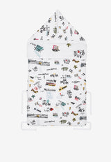 Dolce & Gabbana Kids Baby Boys DG Rock Print Sleep Sack White LNJA89 G7E9O HW4DZ