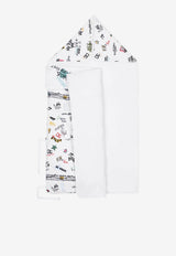 Dolce & Gabbana Kids Baby Boys DG Rock Print Sleep Sack White LNJA89 G7E9O HW4DZ