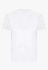 Dolce & Gabbana Bi-Elastic Short-Sleeved T-shirt White M8C03J FUECG W0800