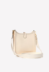 Hermès Mini Evelyn in Nata Taurillon Clemence with Gold Hardware Nata HMENTCGH