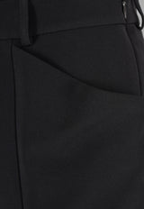 بنطال رسمي بقصة ساق مستقيمة مع جيوب واسعة