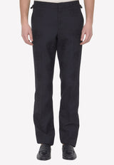 Burberry Tonal Logo Motif Suit Pants Black 8063770--A1931