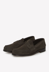 Church's Pembrey Suede Loafers Brown EDB003-9VE-F0AAD