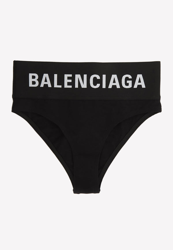 Balenciaga Logo Briefs Black 748255-4B7B2-1000