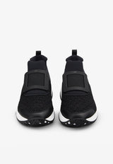 Roger Vivier Viv' Run Low-Top Sneakers Black RVW50624160KOTB999 B999