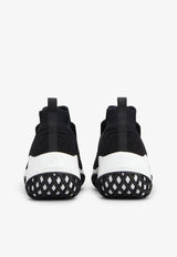 Roger Vivier Viv' Run Low-Top Sneakers Black RVW50624160KOTB999 B999