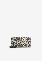 Tom Ford Mini Zebra Print Leather Clutch S0342-ICL079G 7NW01 Monochrome