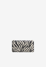 Tom Ford Mini Zebra Print Leather Clutch S0342-ICL079G 7NW01 Monochrome