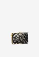 Tom Ford Sequined Leopard Clutch Black L1118T-X55 BLG
