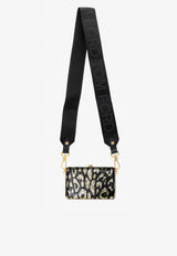 Tom Ford Sequined Leopard Clutch Black L1118T-X55 BLG