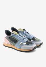 Valentino Camouflage Lace-Up Sneakers QW2S0291TNL 0PA Multicolor