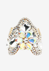 Tom Ford Crystal Embellished Cuff Bracelet Crystal JW0794-BRSTO GLY