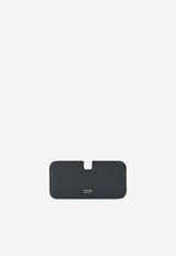 Tom Ford Cardholder in Grained Leather Black Y0243F C95 BLK