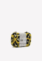 Mini Natalia Crystal Embellished Shoulder Bag Tom Ford Yellow LE117P-X73 CWB