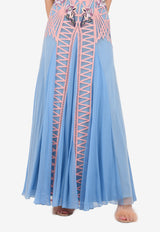 فستان امبريس مطرز