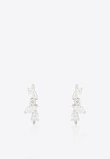 Vivid Jewelers Special Order- Abstract Sliders in White-Gold and Diamonds White Gold