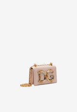 Dolce & Gabbana DG Girls Calfskin Chain Phone Bag BI1416 AW070 80412