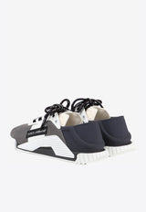 Dolce & Gabbana Grey NS1 Slip-on Sneakers in Mixed Materials CS1769 AJ968 8C717
