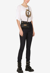 Dolce & Gabbana Blue High-Waisted Cotton Jeans FTBXHD G8DA5 S9001