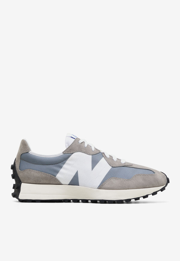 New Balance 327 Sneakers in Suede and Mesh Grey MS327LAB
