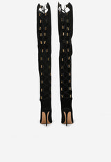 بوت 115 من الشمواه بأربطة وبطول الركبة