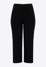 Mat Fashion Wide-Leg Cropped Pants Black 0000.5529.ΝΕΤΤΟ_BLACK