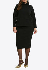 Mat Fashion Knitted Turtleneck Sweater Black 0000.5534.ΝΕΤΤΟ_BLACK