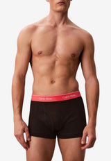 Calvin Klein Logo Waistband Classic Trunks - Set of 3 Black 000NB4002A3RX_BLACK MULT