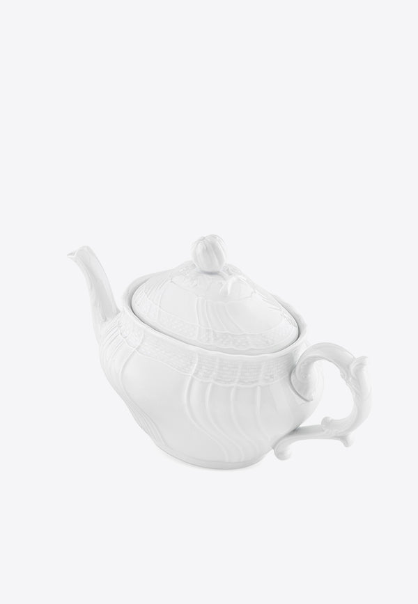 Ginori 1735 Large Vecchio Ginori Teapot White 002RG00 FTE400 01 0087 B00000000