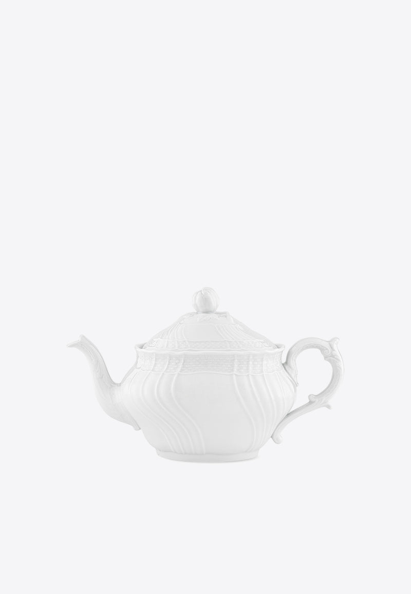 Ginori 1735 Large Vecchio Ginori Teapot White 002RG00 FTE400 01 0087 B00000000