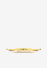 Ginori 1735 Oriente Italiano Round Cake Plate Yellow 003RG00 FCT910 01 0305 G00123900