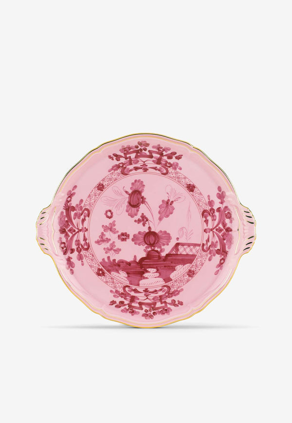 Ginori 1735 Oriente Italiano Round Cake Plate Pink 003RG00 FCT910 01 0305 G00124200