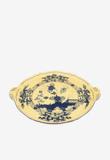 Ginori 1735 Oriente Italiano Round Cake Plate Yellow 003RG00 FCT910010305G00123900
