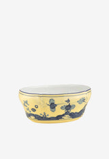 Ginori 1735 Oriente Italiano Oval Salad Bowl Yellow 003RG00 FIN030010250G00123900