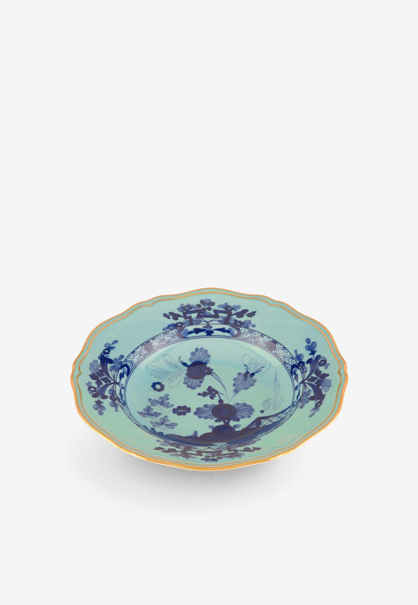 Ginori 1735 Oriente Italiano Soup Plate Blue 003RG00 FPT210 01 0240 G00124300