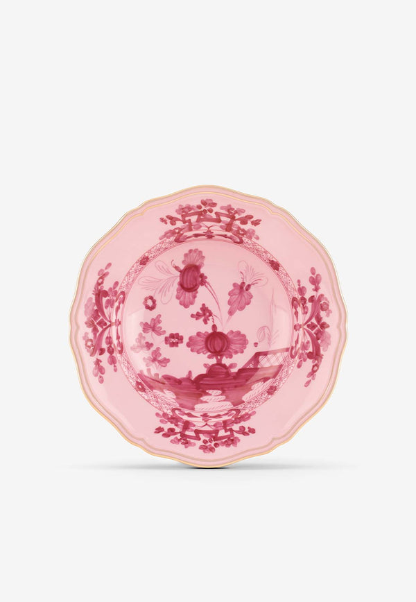Ginori 1735 Oriente Italiano Soup Plate Pink 003RG00 FPT210 01 0240 G00124200