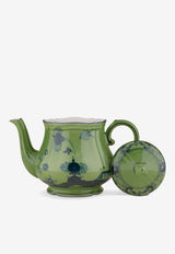 Ginori 1735 Oriente Italiano Teapot Green 003RG00 FTE400010068G00123600