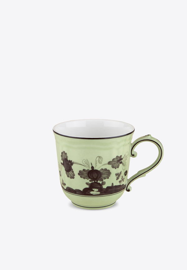 Ginori 1735 Oriente Italiano Porcelain Mug - Set of 2 Green 003RG00 FTZ700 01 0400 G00124100 x 2