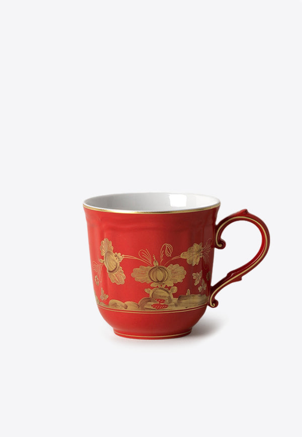 Ginori 1735 Oriente Italiano Porcelain Mug Red 003RG00 FTZ700LX0400G00132900