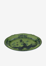 Ginori 1735 Small Oriente Italiano Oval Platter Green 003RG00 FVS130010340G00123600