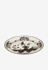 Ginori 1735 Small Oriente Italiano Oval Platter White 003RG00 FVS130010340G00124000