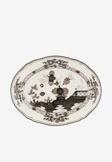 Ginori 1735 Small Oriente Italiano Oval Platter White 003RG00 FVS130010340G00124000