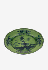 Ginori 1735 Oriente Italiano Round Flat Platter Green 003RG00 FVS210010310G00123600
