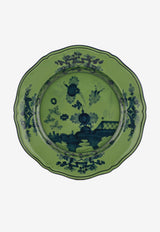 Ginori 1735 Oriente Italiano Round Flat Platter Green 003RG00 FVS210010310G00123600