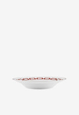 Ginori 1735 Catene Soup Plate White 004RG00 FPT210010245G00125700