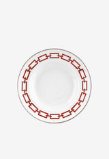 Ginori 1735 Catene Soup Plate White 004RG00 FPT210010245G00125700