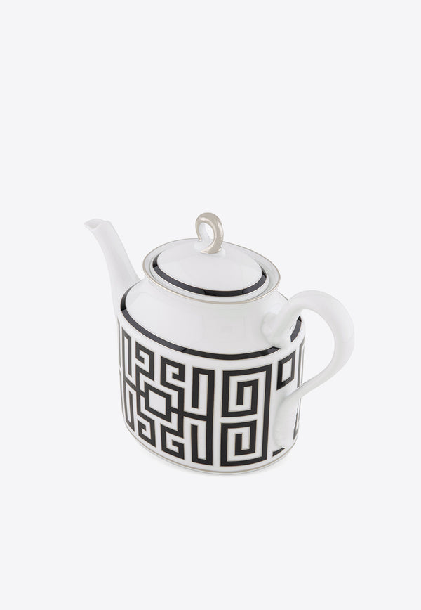 Ginori 1735 Labirinto Teapot with Cover White 004RG00 FTE400 01 0900 G00125100
