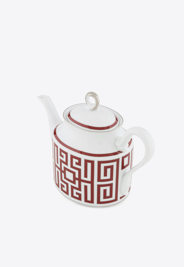 Ginori 1735 Labirinto Teapot with Cover White 004RG00 FTE400 01 0900 G00125300
